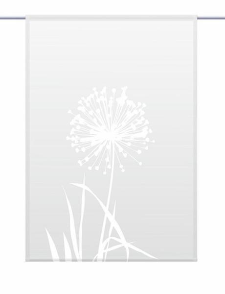 Scheibenhänger Allium 24 – lichtgrau – rechteckig